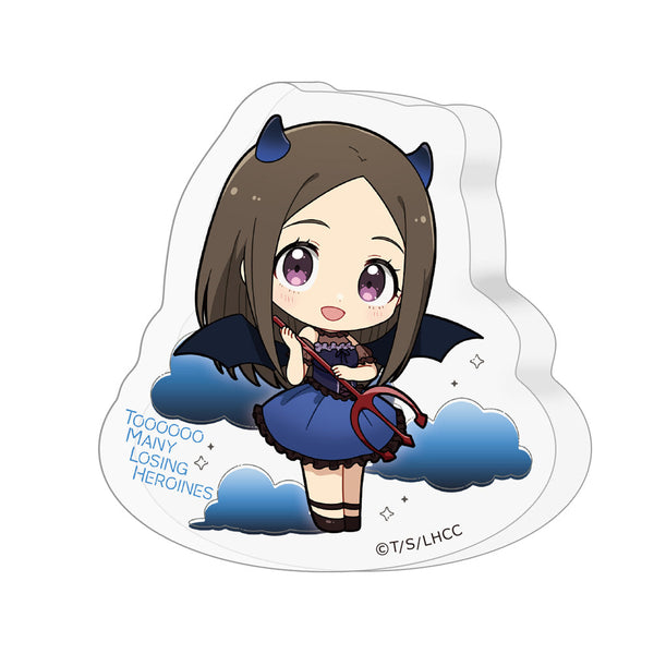 『負けヒロインが多すぎる!』ダイカットアクリルブロック (朝雲千早/悪魔)
